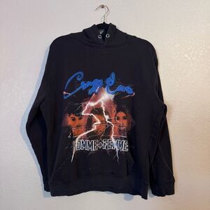 Homme + Femme Crazy Love Tour‎ Double Sided Hooded Sweatshirt Mens Size Small
